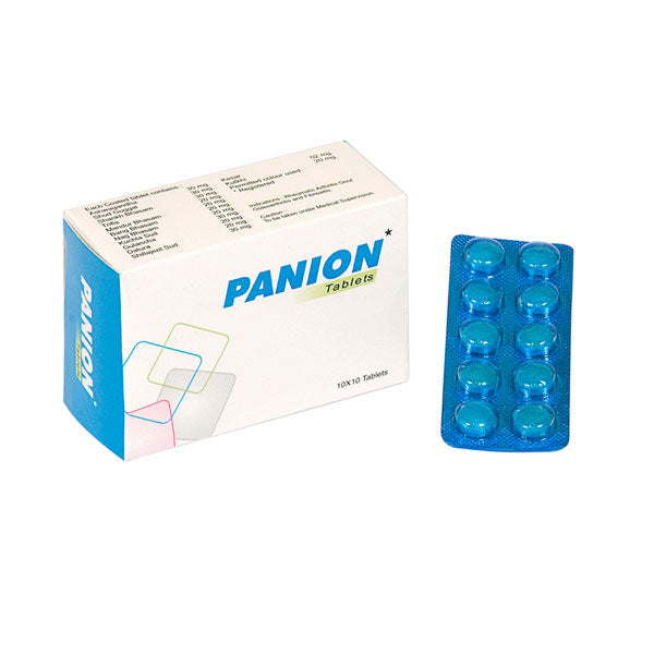 Panion TABLET is a joint-friendly medicament that possesses anti-arthritic properties. It is a novel Herbal formulation that exerts an anti-inflammatory y action. It also provides assistance in improving the mobility of joints and relieves osteoarthritic joint pains. It plays a pivotal role in slowing the deterioration of the cartilage and prevents cracking of the joints.