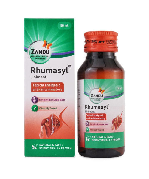 This Rhumasyl liniment contains scientifically-proven ingredients that provide effective relief for muscular and joint pain. Its formula is designed to reduce inflammation and increase blood flow, promoting faster healing and improved mobility. Say goodbye to discomfort and embrace a more active lifestyle with Rhumasyl liniment.