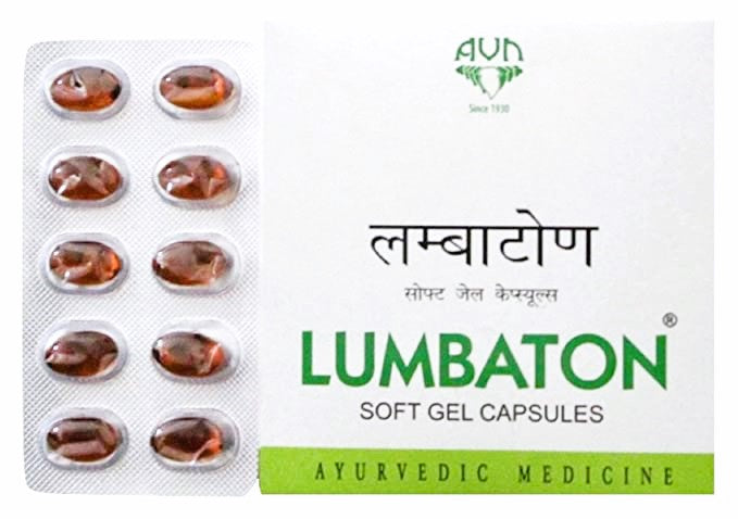 Lumbatone Soft Gel Capsules are the ultimate solution for back pain relief. Our expertly formulated capsules contain natural ingredients that target inflammation and provide long-lasting relief. With Lumbatone, you can say goodbye to back pain and hello to a pain-free, active lifestyle. Try it now! Lumbaton Plus Soft Gel Caps