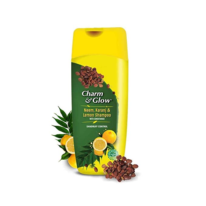 Experience the ultimate hair nourishment with Charm Glow Neem Lemon Shampoo. Enriched with natural ingredients, this shampoo cleanses and revitalizes hair, leaving it soft, shiny and manageable. Say goodbye to dull and damaged hair and hello to healthier, happier locks with Charm Glow.