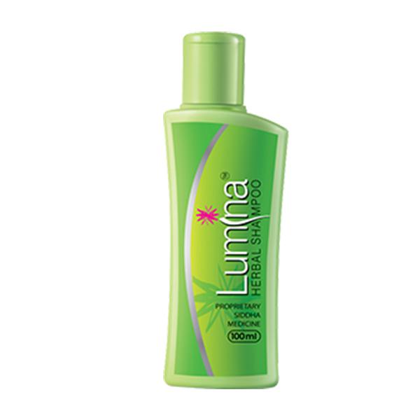 Gently cleanse and nourish your hair with Lumina herbal shampoo. Made with all-natural ingredients, this 100ml bottle is perfect for daily use. Improve the overall health and appearance of your hair with Lumina's herbal formula, free from harsh chemicals and additives. Experience the benefits of a gentle and effective hair cleansing routine with Lumina herbal shampoo.