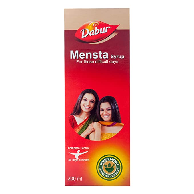 Dabur Mensta Syrup is a formulation directed solely at restoring women’s health. It acts as a menstrual modulator and has anti-inflammatory, antispasmodic as well as antioxidant properties.