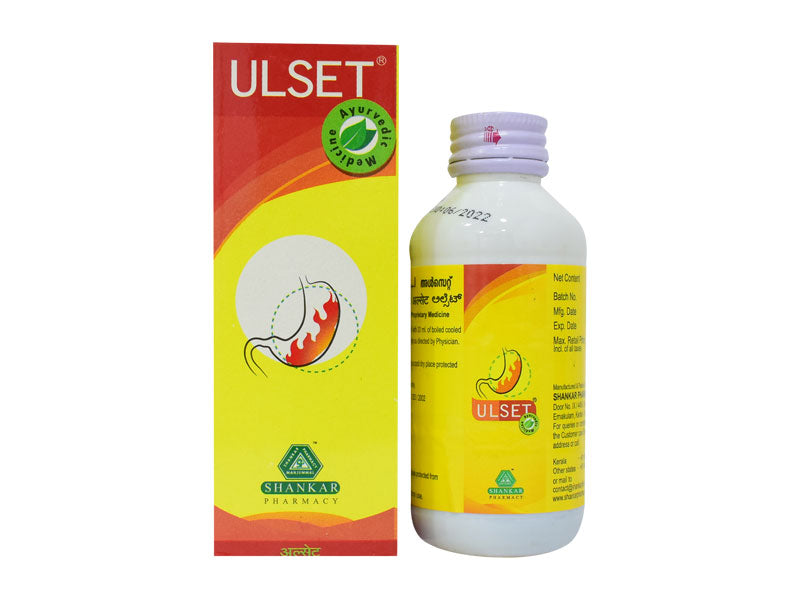 Ulset syrup is a clinically proven medication that helps relieve the symptoms of ulcers, gastritis, and acid reflux. With its powerful formula, it provides fast relief and promotes healing of the digestive system. Experience improved digestion and less discomfort with Ulset syrup's effective relief.