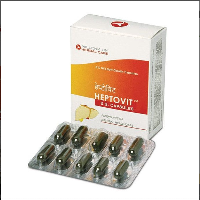 Heptovit Capsule contains potent antioxidants and essential nutrients that support liver health. With a unique blend of scientifically proven ingredients, these capsules help promote detoxification and protect the liver from damage. Boost your overall well-being with Heptovit Capsule.