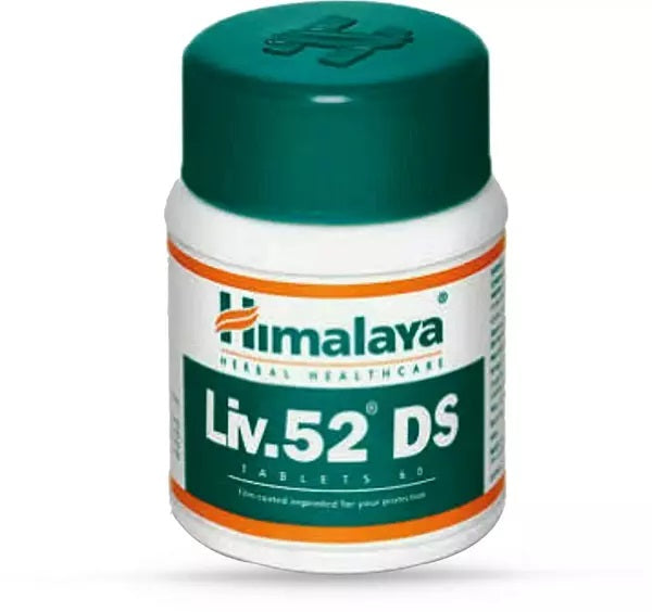 Himalaya Liv.52 DS Tablet contains Caper Bush (Himsra) and Chicory (Kasani). Himura is a potent hepatoprotective, which lowers down the level of liver enzymes (ALT and AST) and improves the functional efficiency of the liver and spleen. Flavonoids present in the Himsra exhibit significant antioxidant properties. Kasani protects the liver against alcohol toxicity. It is also a potent antioxidant, which can be seen by its free radical scavenging property.