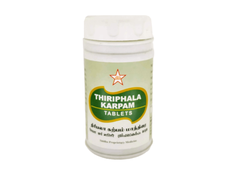 S-Thiriphala karpam tablets- 100nos