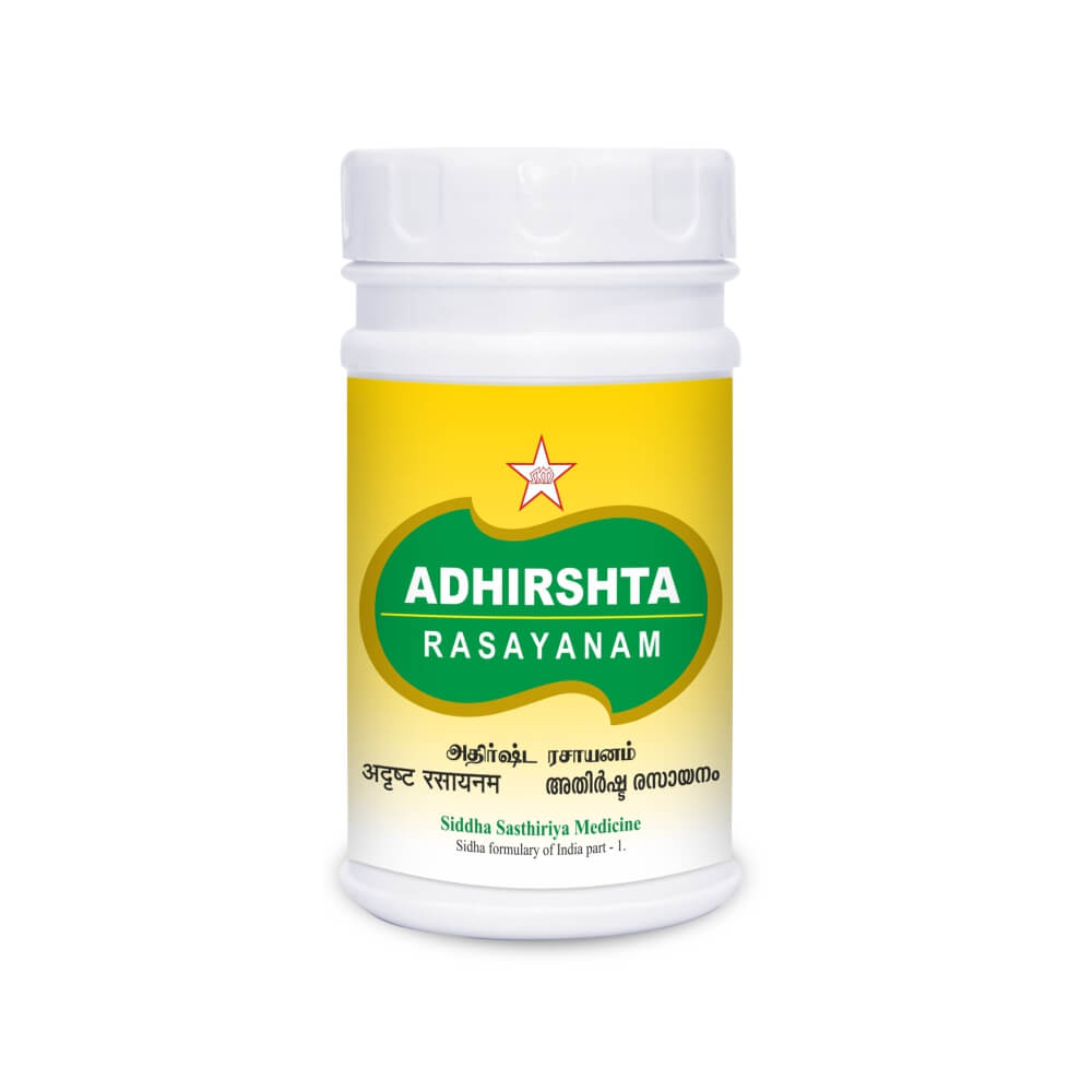Athirashata Rasayanam is a classical Siddha medicine in Siddha system of medicine. It is used to treat Moolam (piles), Kudhikaal vaadham (gouty conditions), Aaraapungal (Tropical ulcers ), Koppulangal (sloughly & indolent ulcers, boils), Gunmam (gastritis) and piththa noigal (bilious diseases).