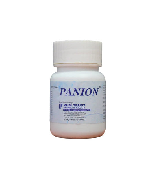 Panion TABLET is a joint-friendly medicament that possesses anti-arthritic properties. It is a novel Herbal formulation that exerts an anti-inflammatory y action. It also provides assistance in improving the mobility of joints and relieves osteoarthritic joint pains. It plays a pivotal role in slowing the deterioration of the cartilage and prevents cracking of the joints.