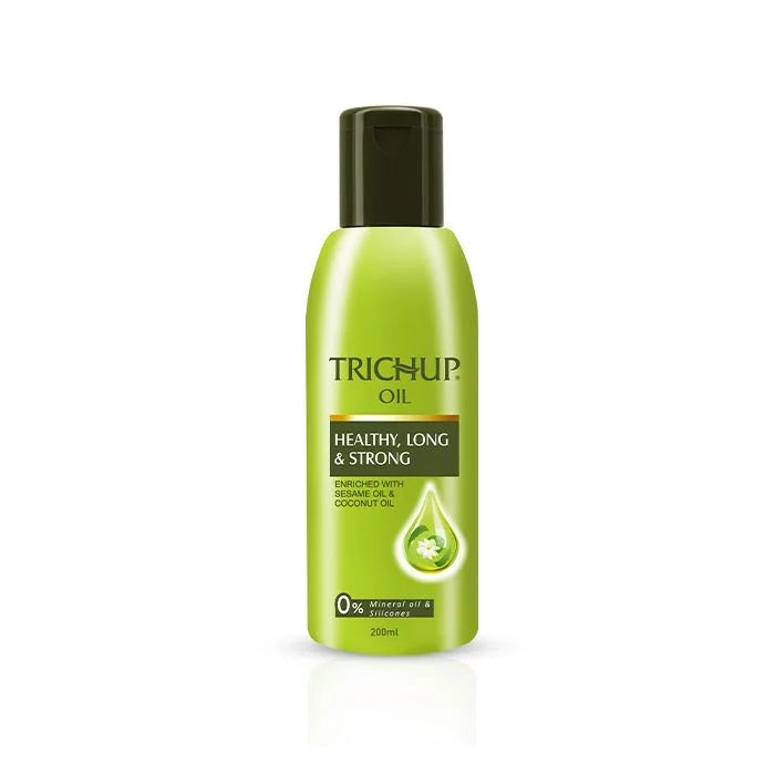 Vasu Trichup oil is an ayurvedic formulation that is recommended for healthy hair. Useful in hair loss, drug-induced hair loss, premature greying of hair, rough hair, and dandruff.