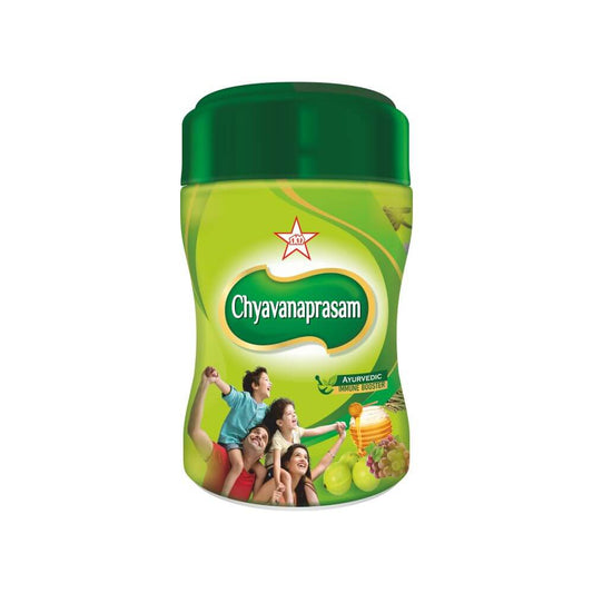 Chyawanprasam is a clinically tested Ayurvedic formulation of more than 41 Ayurvedic herbs that aid in boosting the immune system, thereby protecting the body from everyday infections like cough & cold etc. caused by bacteria, viruses, dust and weather change.
