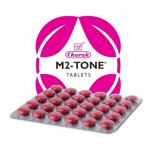 The menstrual cycle pain is regulated by the complex interaction of female hormones that control the start of menstruation during puberty, the rhythms, and the duration of menstrual cycles. Disturbances in hormone levels may lead to abnormal menstrual flow like heavy or too light, may occur too often or last too long, or maybe irregular. M2-TONE SYRUP is a comprehensive formulation for regulating the menstrual cycle and controlling related symptoms like pain, lethargy, and stress