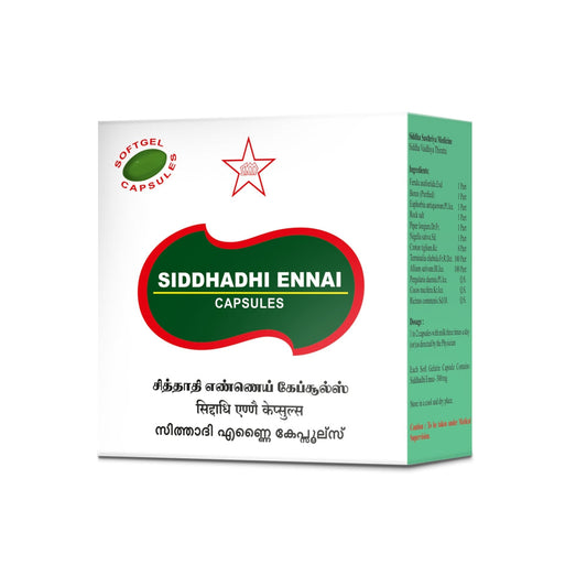 S-Siddhadhi ennai capsules- 10 capsules