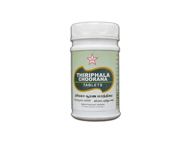 S-Thiriphala choorana tablets- 100Tab